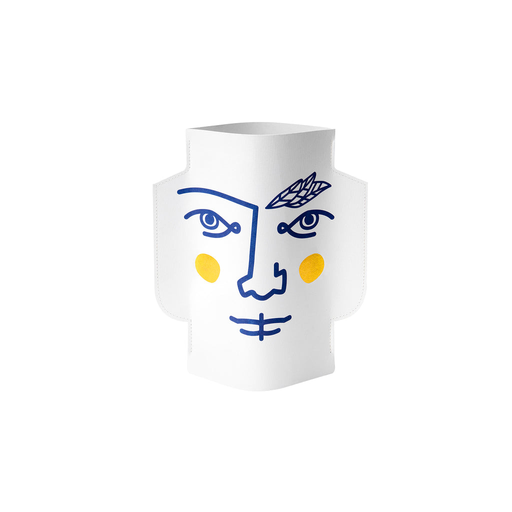 Vase en papier Janus (Double face)
