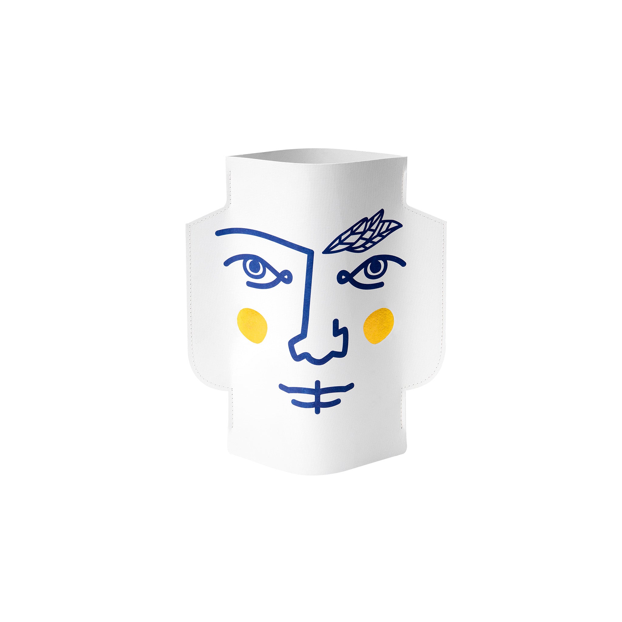 Vase en papier Janus (Double face)