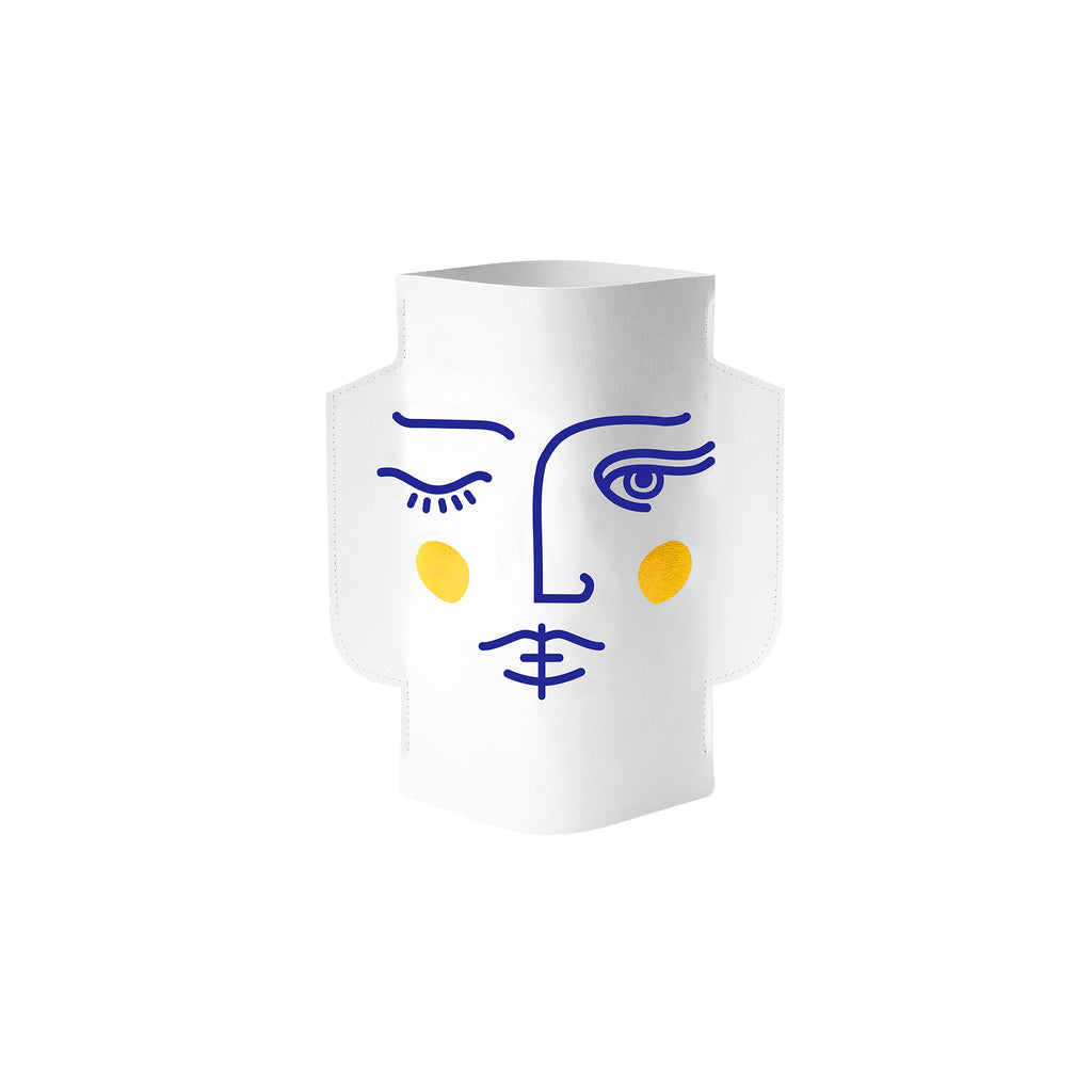 Vase en papier Janus (Double face)