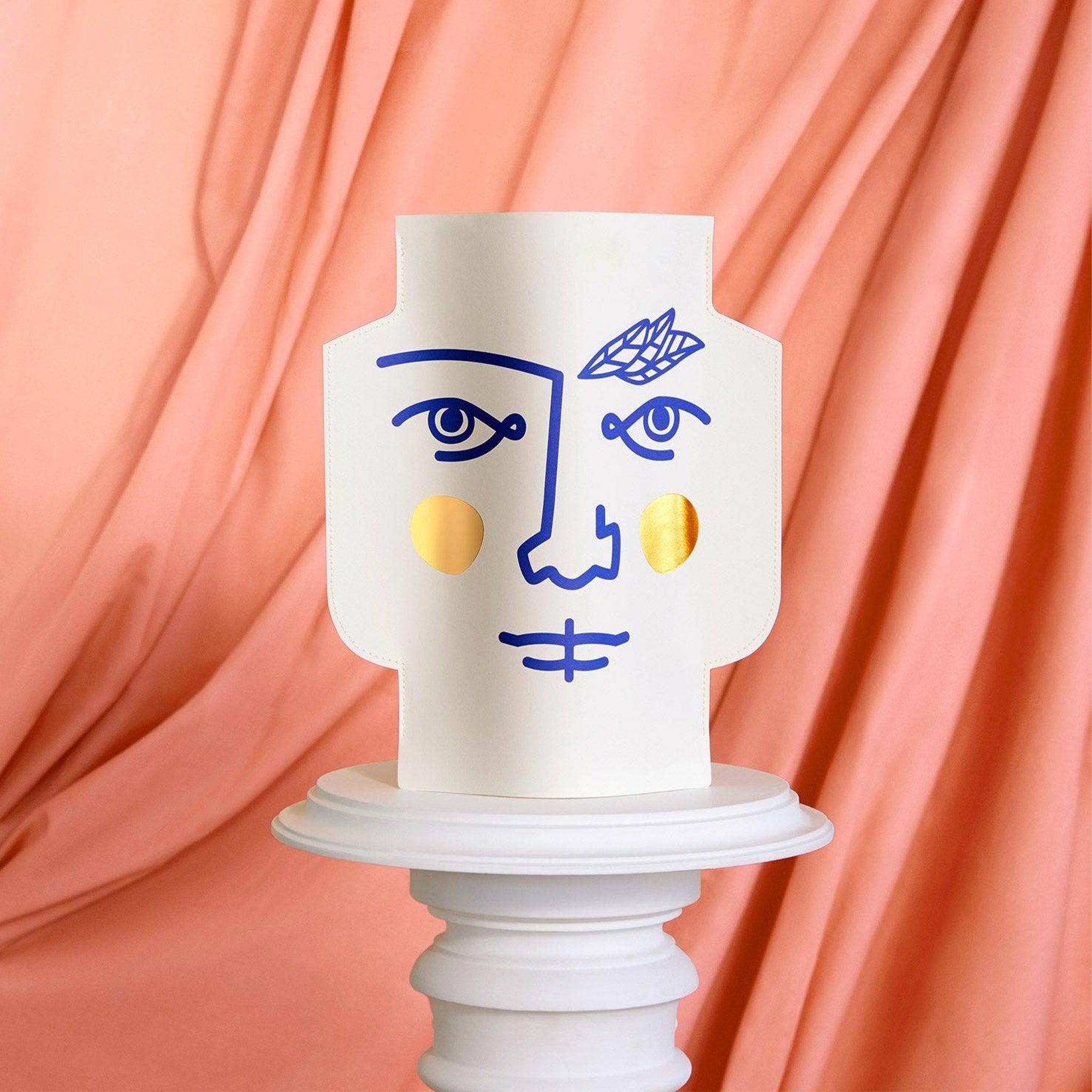 Vase en papier Janus (Double face)