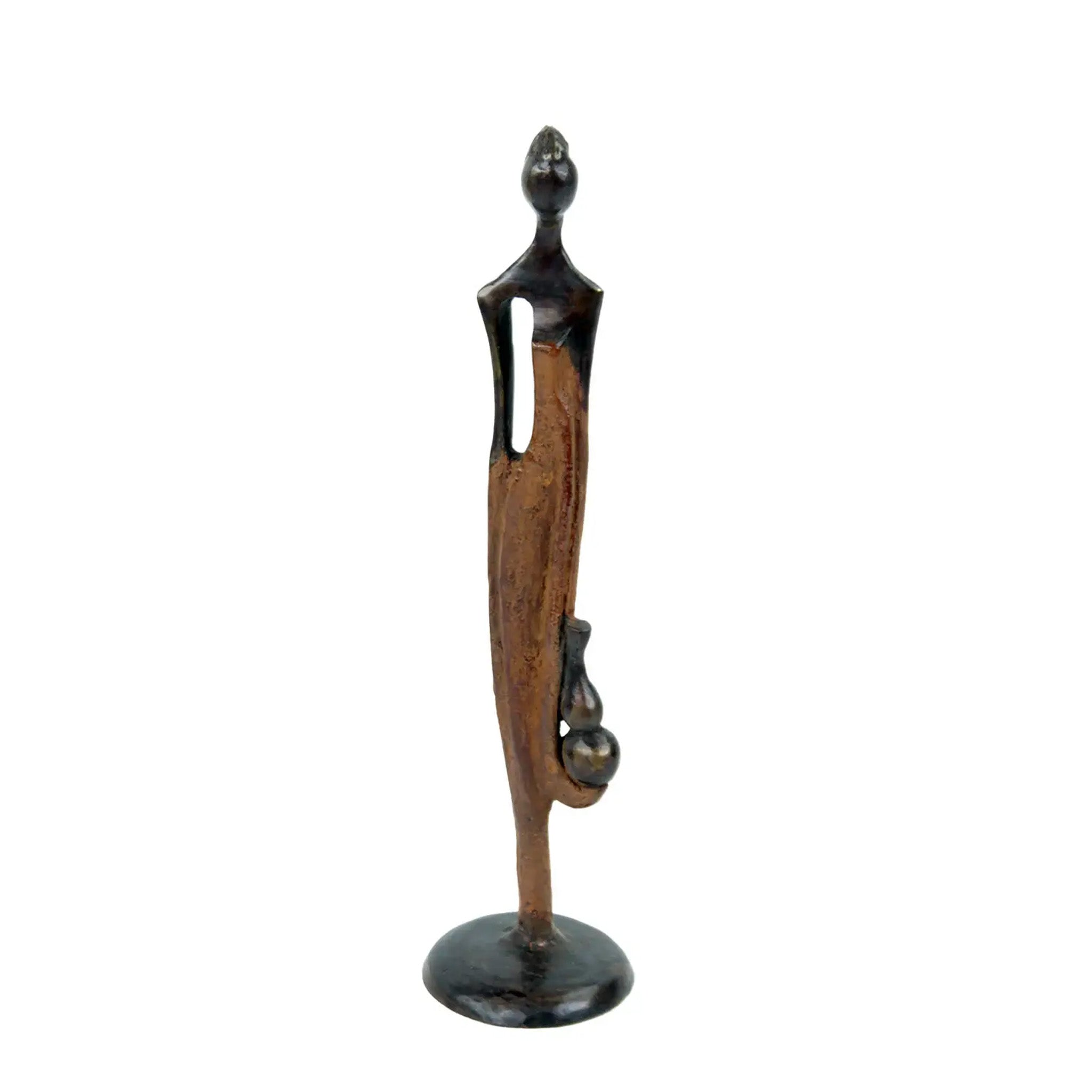 Bronze Burkina Faso brun 25cm