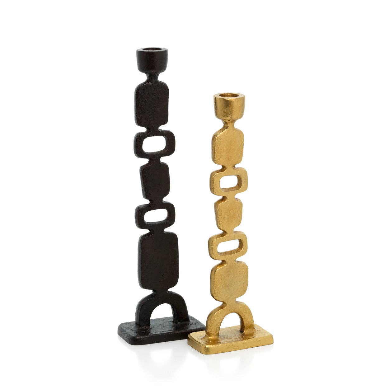 Bougeoir Totemo Noir