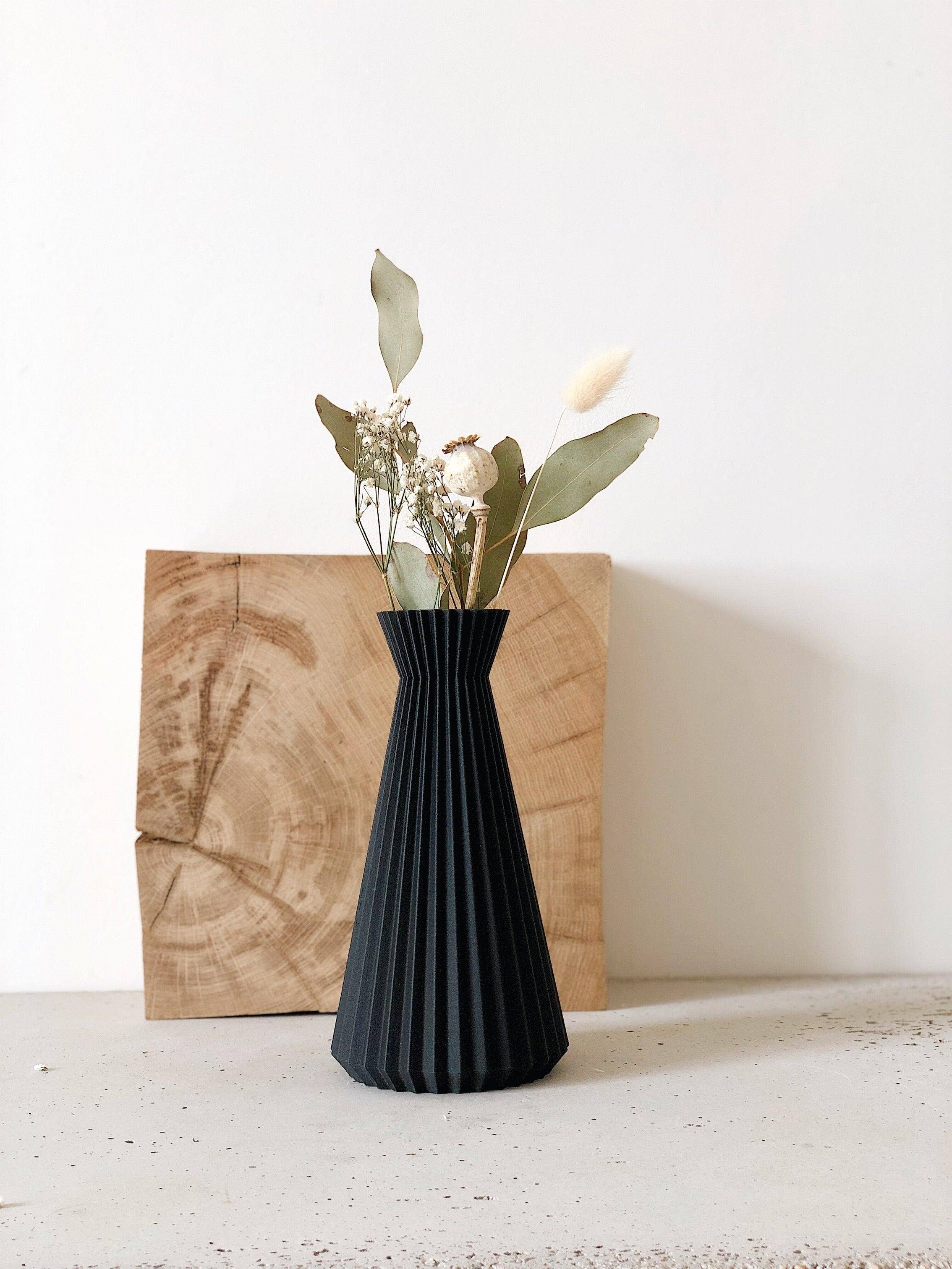 Vase ISHI Noir 20cm