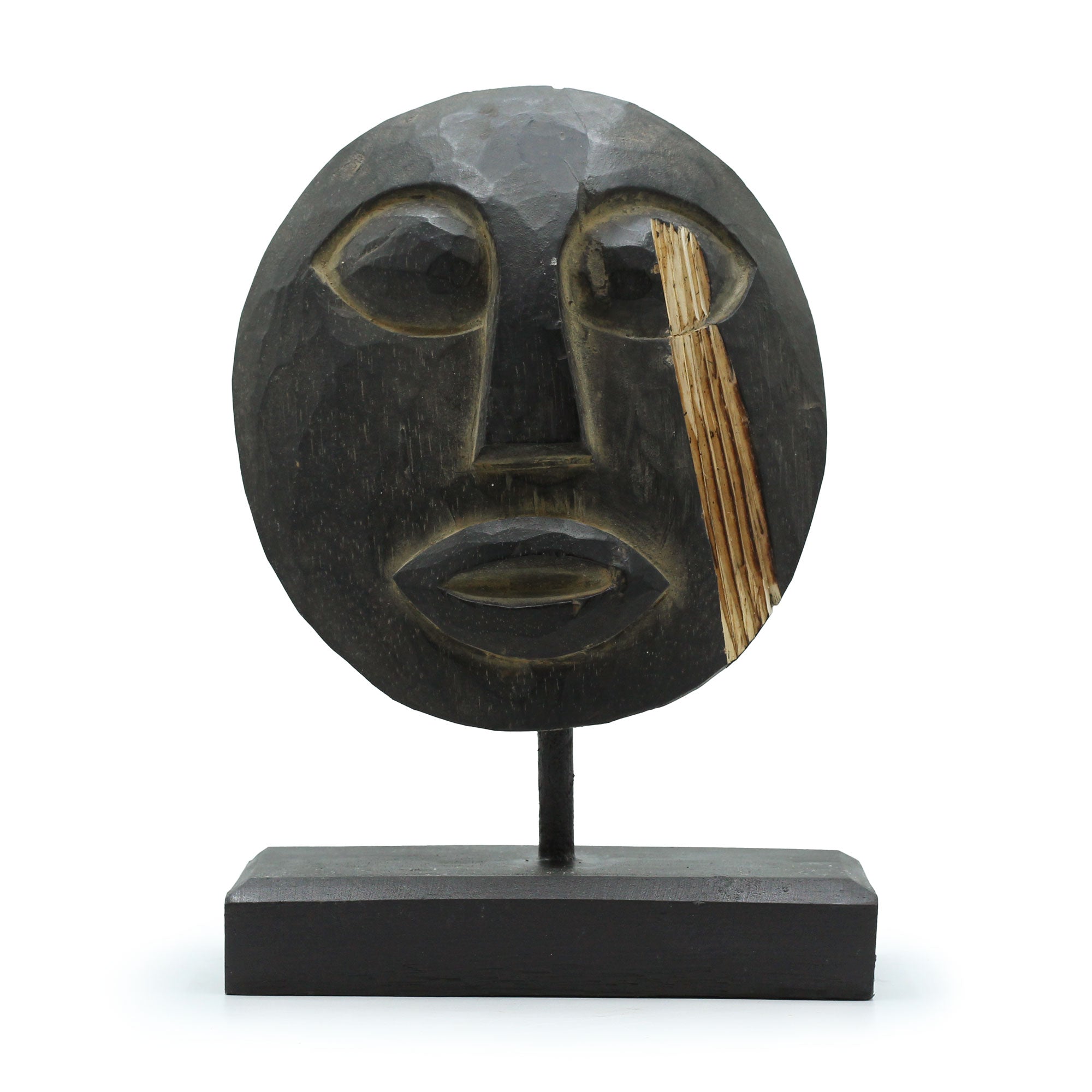 Masque Décoratif Tribal noir