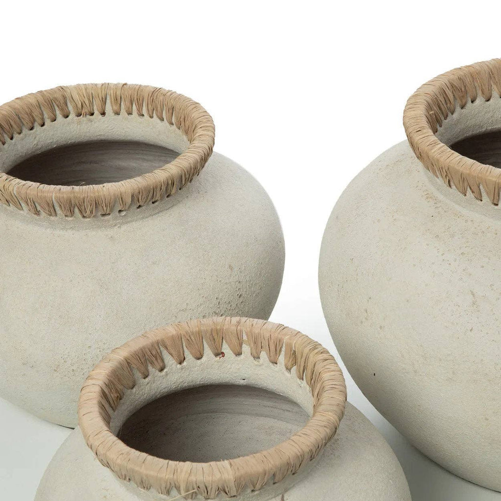 Vase Styly béton naturel - L
