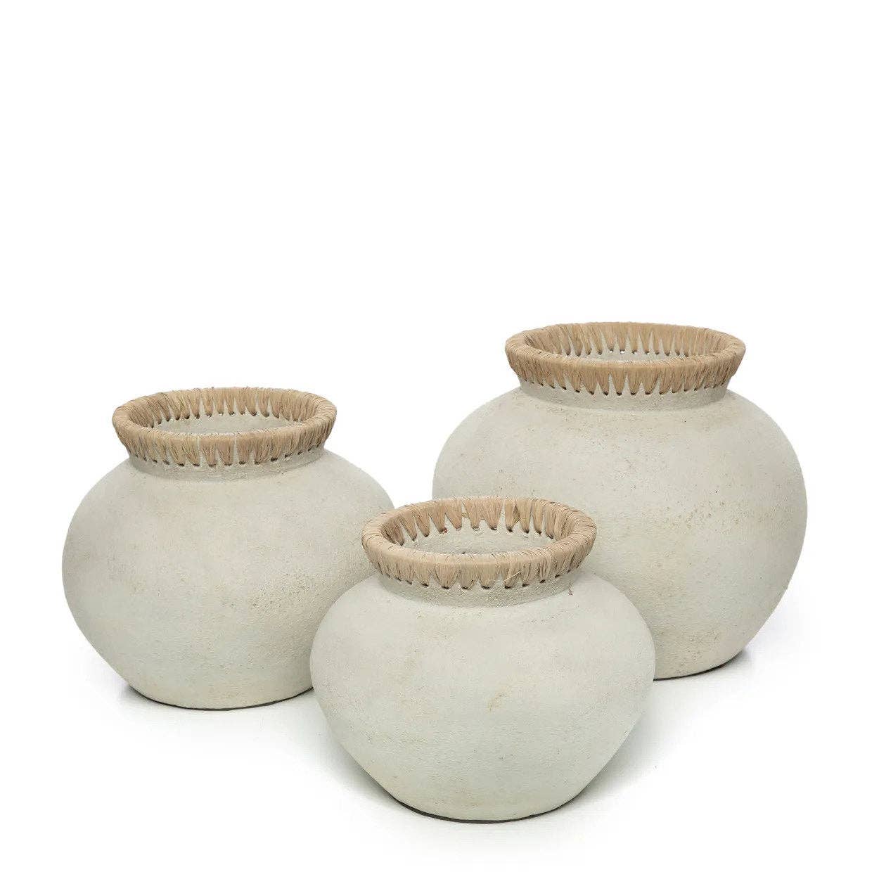 Vase Styly béton naturel - L