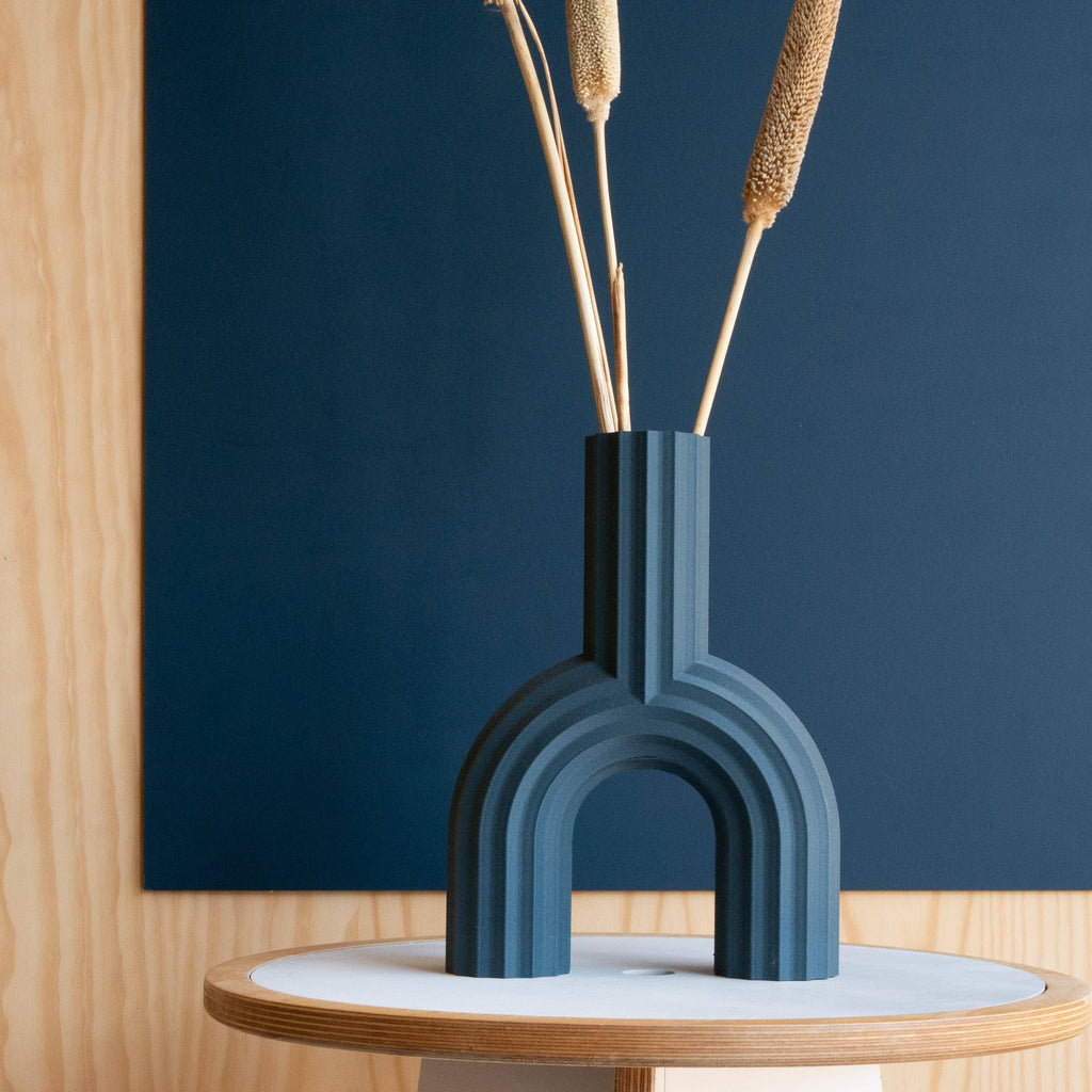 Vase ARCH Bleu 25cm