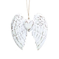Ailes d’ange artisanales cœur - 24cm