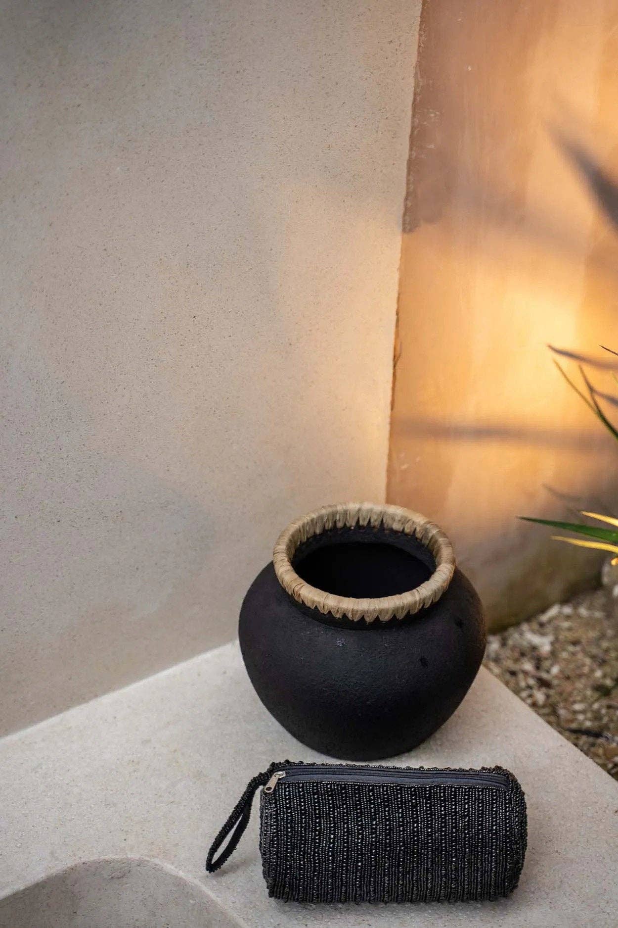 Vase Styly noir - S