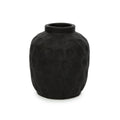 Vase tendance noir - M
