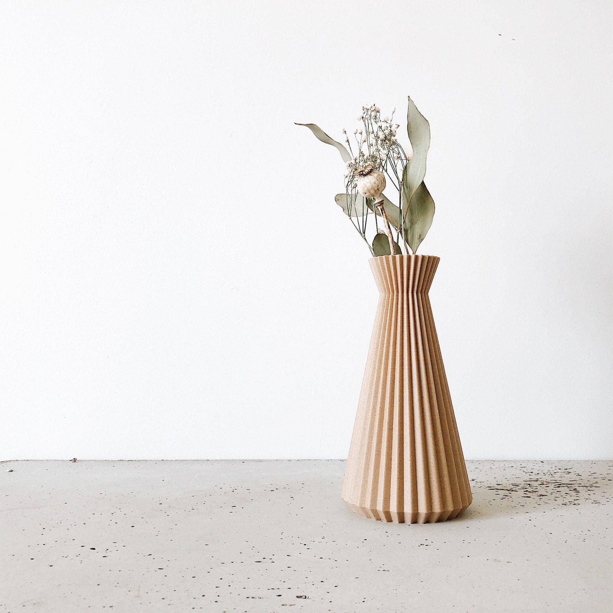 Vase ISHI Naturel 20cm
