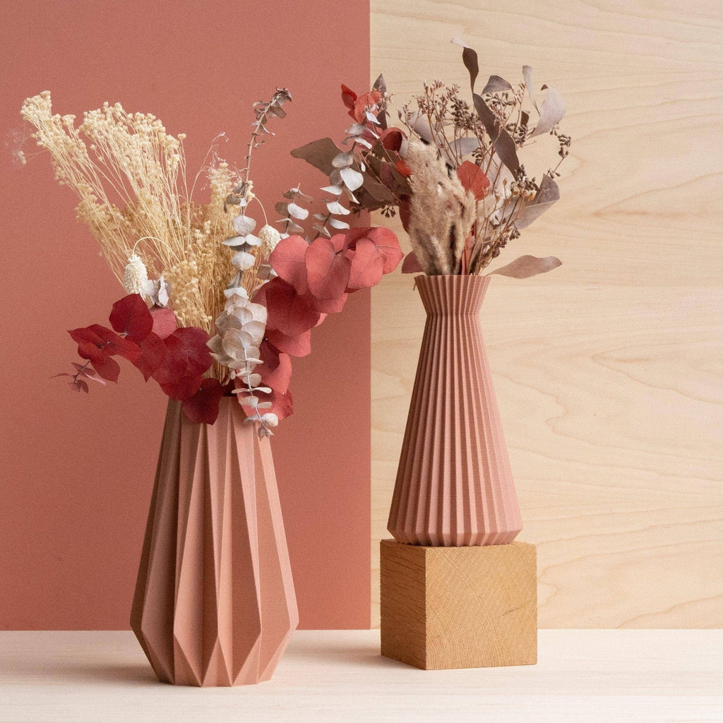 Vase Origami Terre cuite 15cm