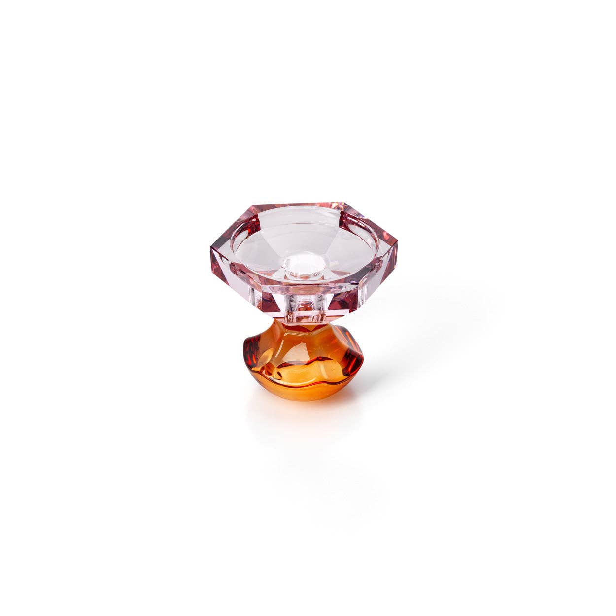 Le Porte-Bougie Fleur de Coucher de Soleil