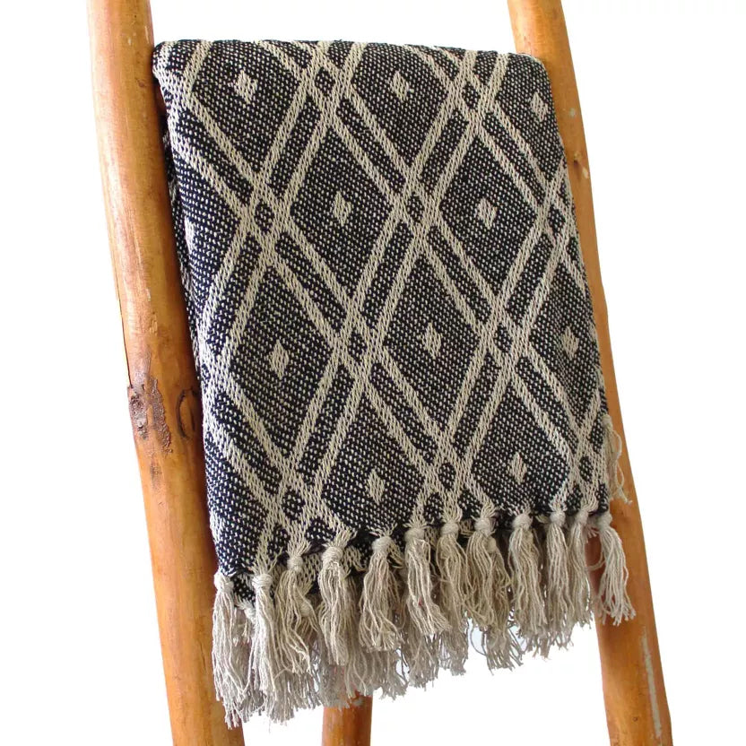 Plaid bohème losanges