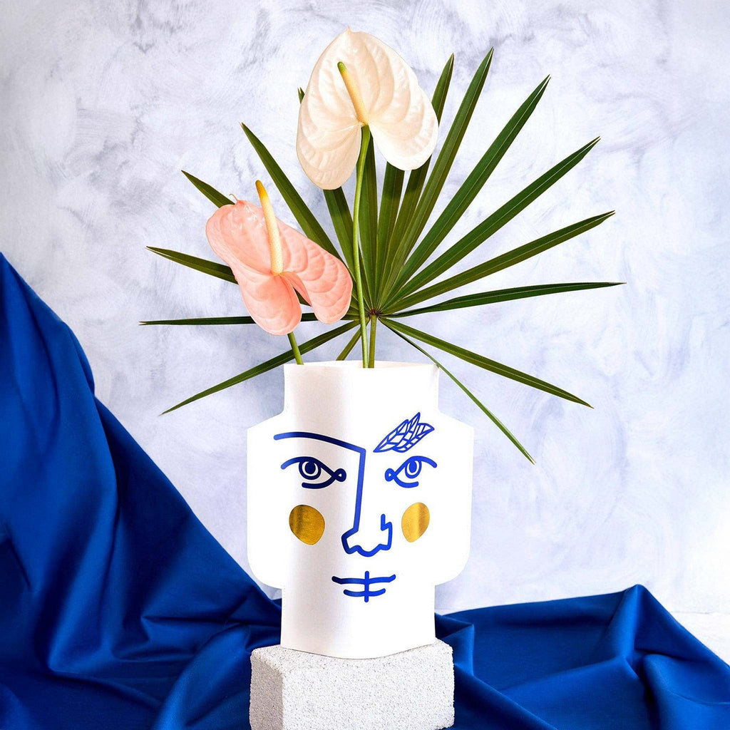 Vase en papier Janus (Double face)