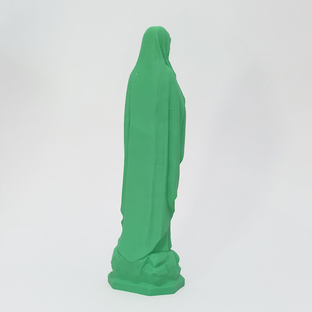 Statuette de la Vierge colorée