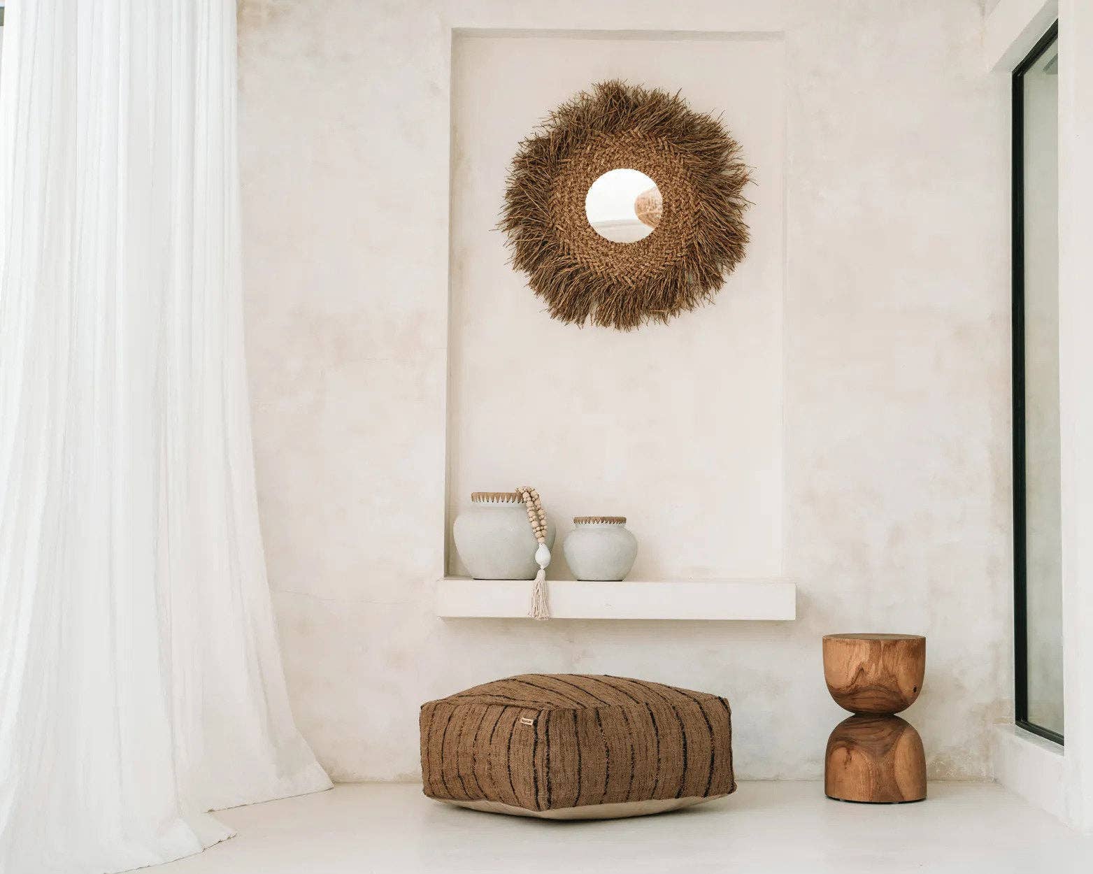 Vase Styly béton naturel - L