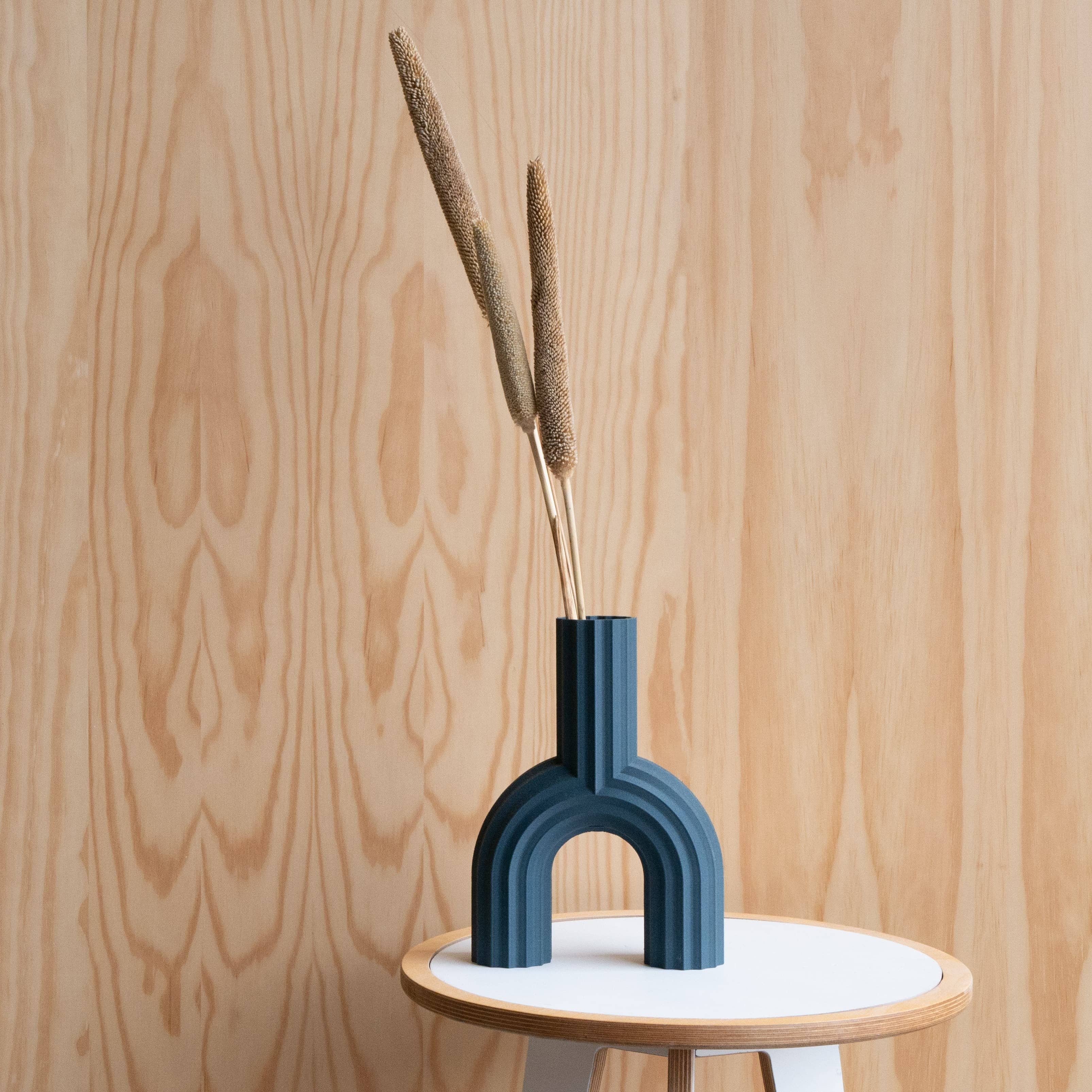 Vase ARCH Bleu 25cm