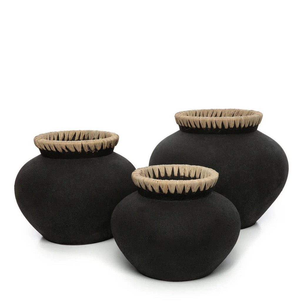 Vase Styly noir - S